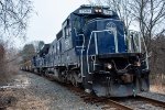 MEC 7534 leads BOPW west at River Road